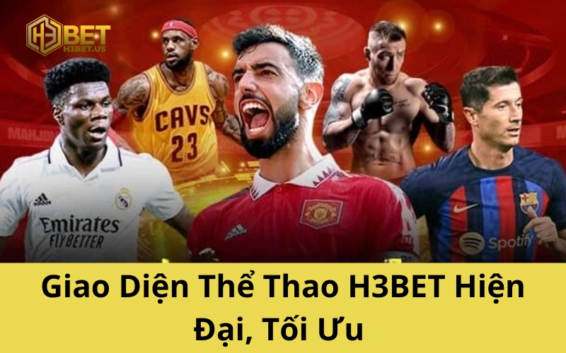 Giao Diện Thể Thao H3BET Hiện Đại, Tối Ưu