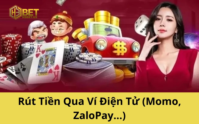 Rút Tiền Qua Ví Điện Tử (Momo, ZaloPay...)